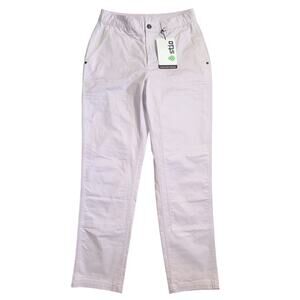 Stio Lavender Fog Organic Cotton Blend Straight Leg Carpenter Pants Size 6 NWT
